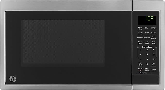 0.9 Cubic Feet Capacity 900 Watts Kitchen Essentials for the Countertop Stainless Steel